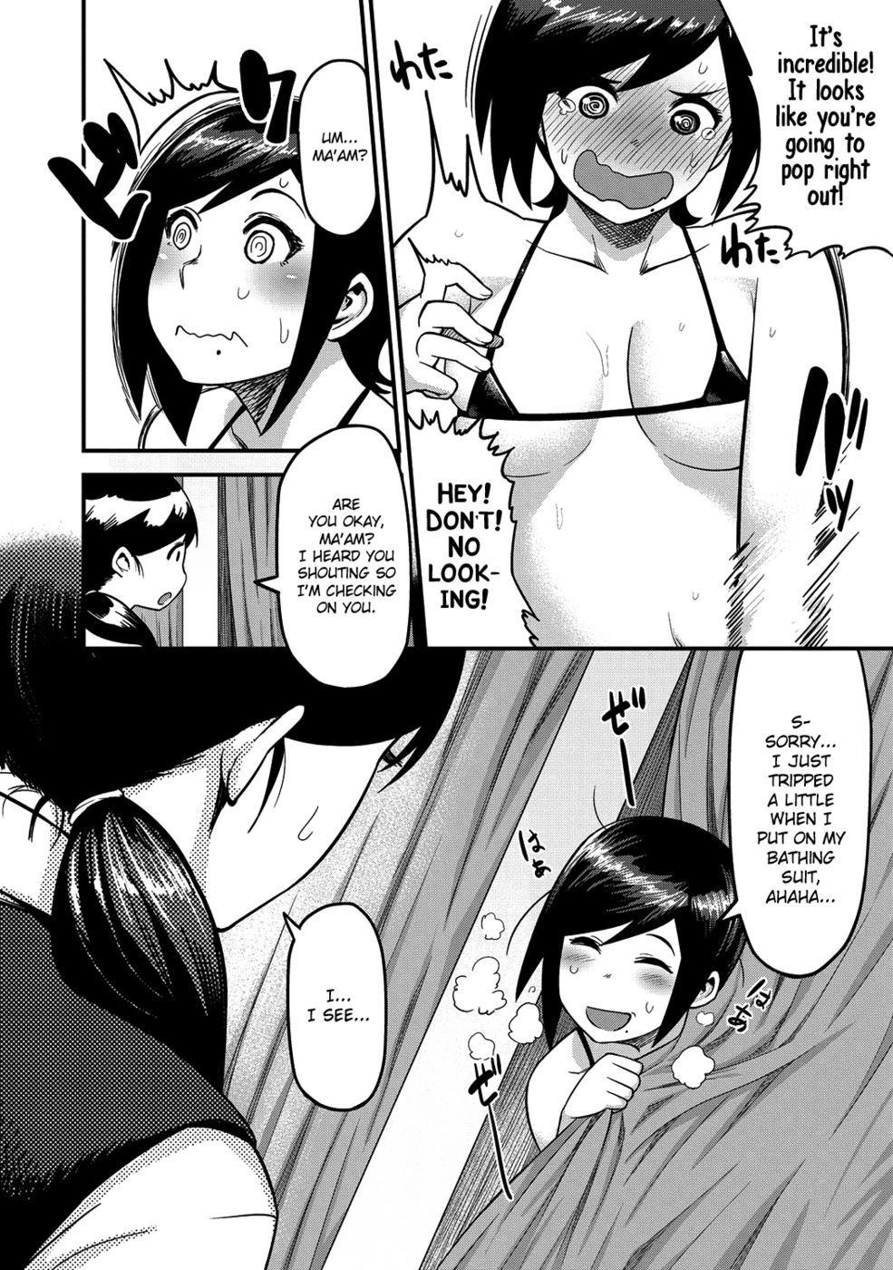 Hentai Manga Comic-Peach Butt Motion-Read-10